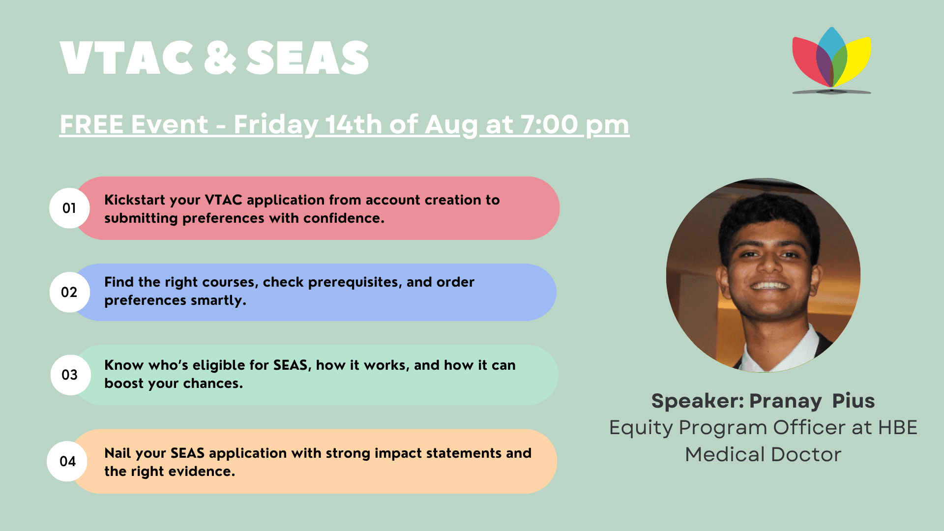 VTAC and SEAS webinar